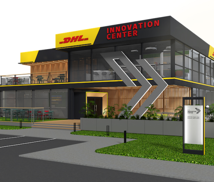 Dhl-airport Gateway & Logistic Center In Adia For Mge At Abu Dhabi, Uae